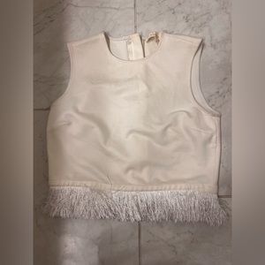 fringe crop top